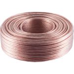 S/CONN maximum connectivity Lautsprecherkabel 1,5mm² 48x0,20 CCA transparent 25m (06-181011)