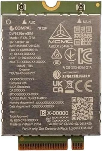 Dell Wireless DW5826E - Drahtloses Mobilfunkmodem (DELL-9WCV5)