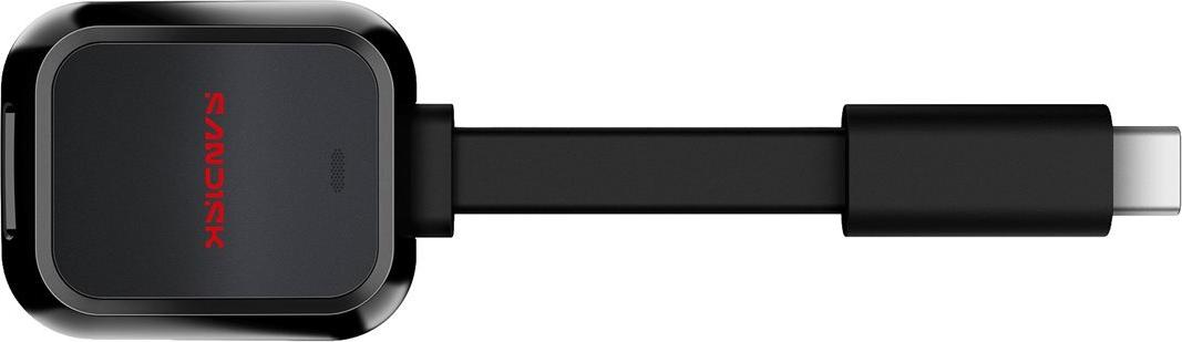 SanDisk QuickFlow microSD UHS-I Kartenleser USB-C Schwarz SDDR-B751-GNANN