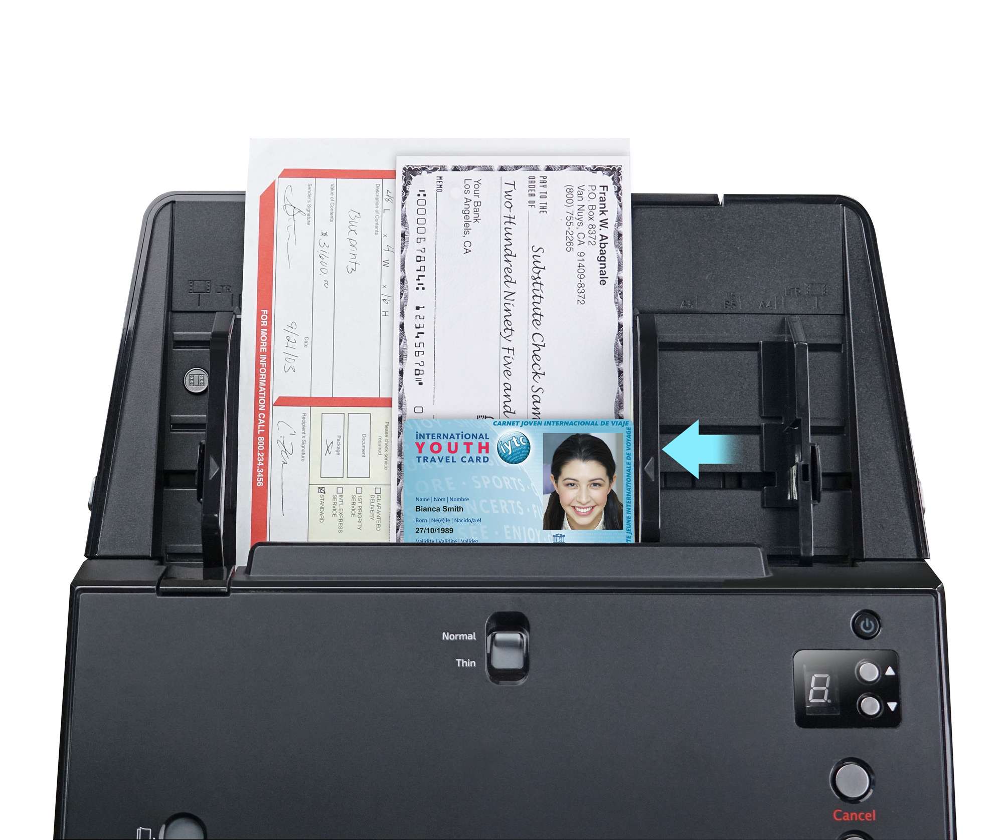 Plustek SmartOffice PT2160 ADF-Scanner 600 x 600 dpi A3 Schwarz