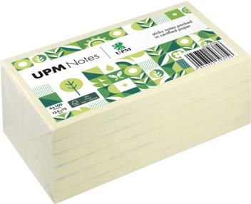 UPM Notes Haftnotiz 5655-01PG-6 125x75mm 100Bl. ge 6St. (5655-01PG-6)