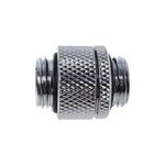 Alphacool Eiszapfen Doppelnippel drehbar G1/4 AG auf G1/4 AG - Chrome (17245)