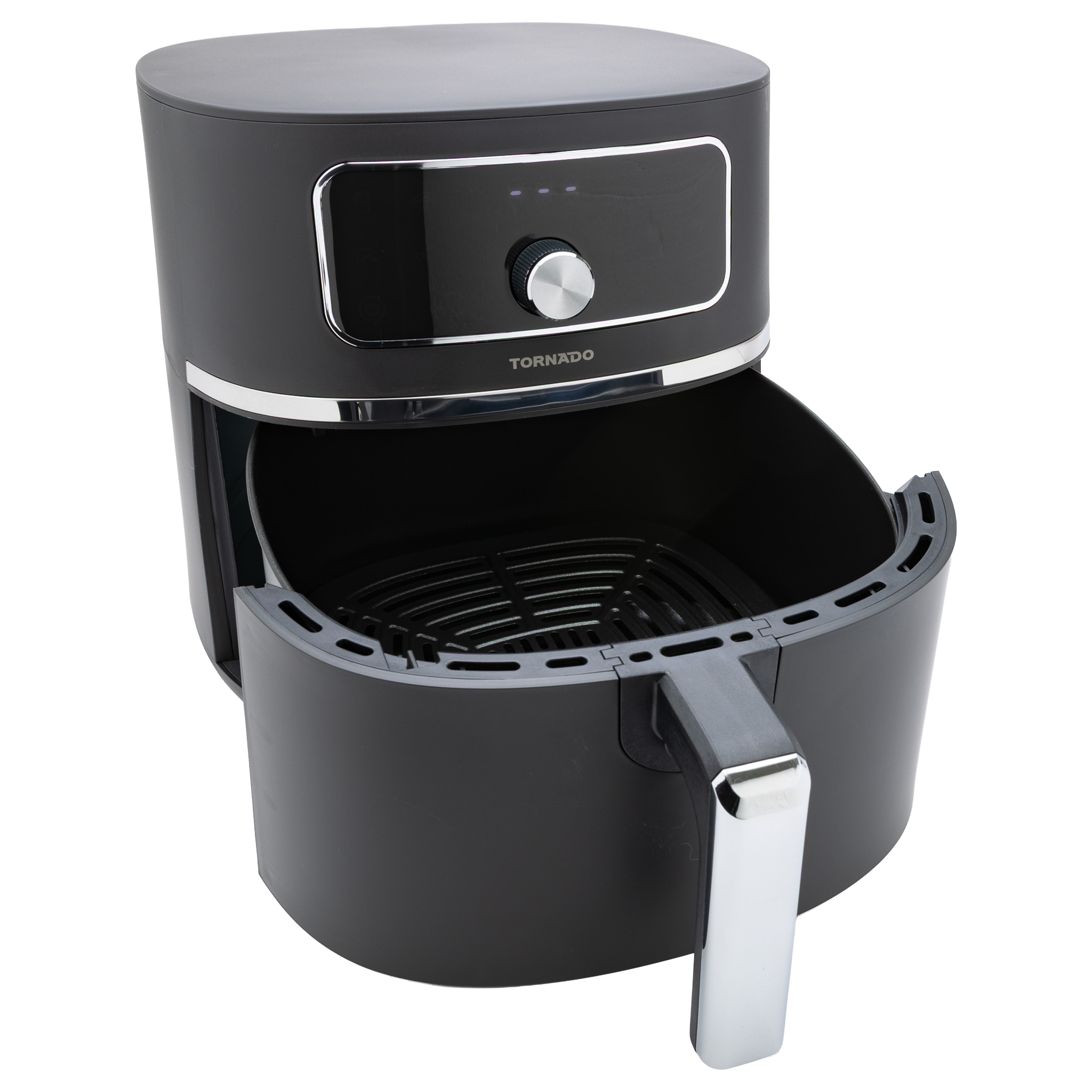 Tornado TAFT-0005-GS Heißluftfritteuse Duo Air Fryer 5,7 l 1750 W Schwarz