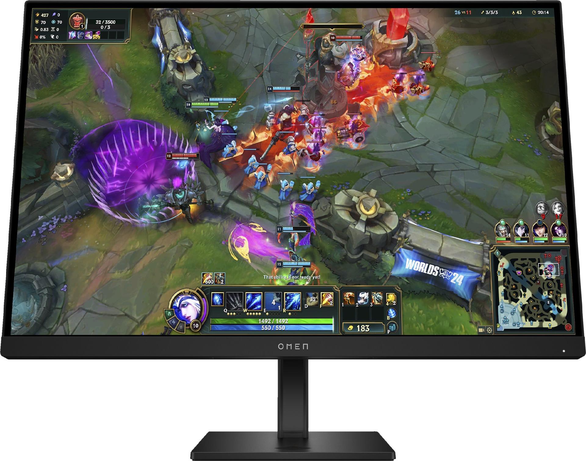 HP OMEN 27qs G2 27" QHD 280 Hz IPS Gaming Monitor Schwarz