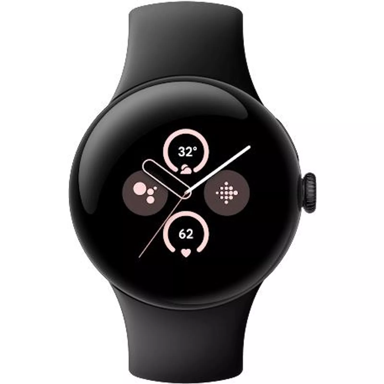 Google Pixel Watch 2 AMOLED 41 mm Digital Touchscreen 4G Schwarz WLAN GPS (GA05025-DE) (geöffnet)