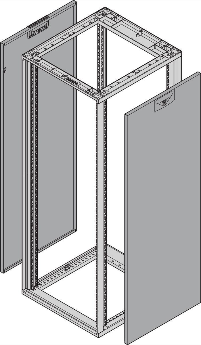 SCHROFF Seitenwand für Slim-Line - SEIT.WD.20HE 600T SL 7021 2X (25230124)