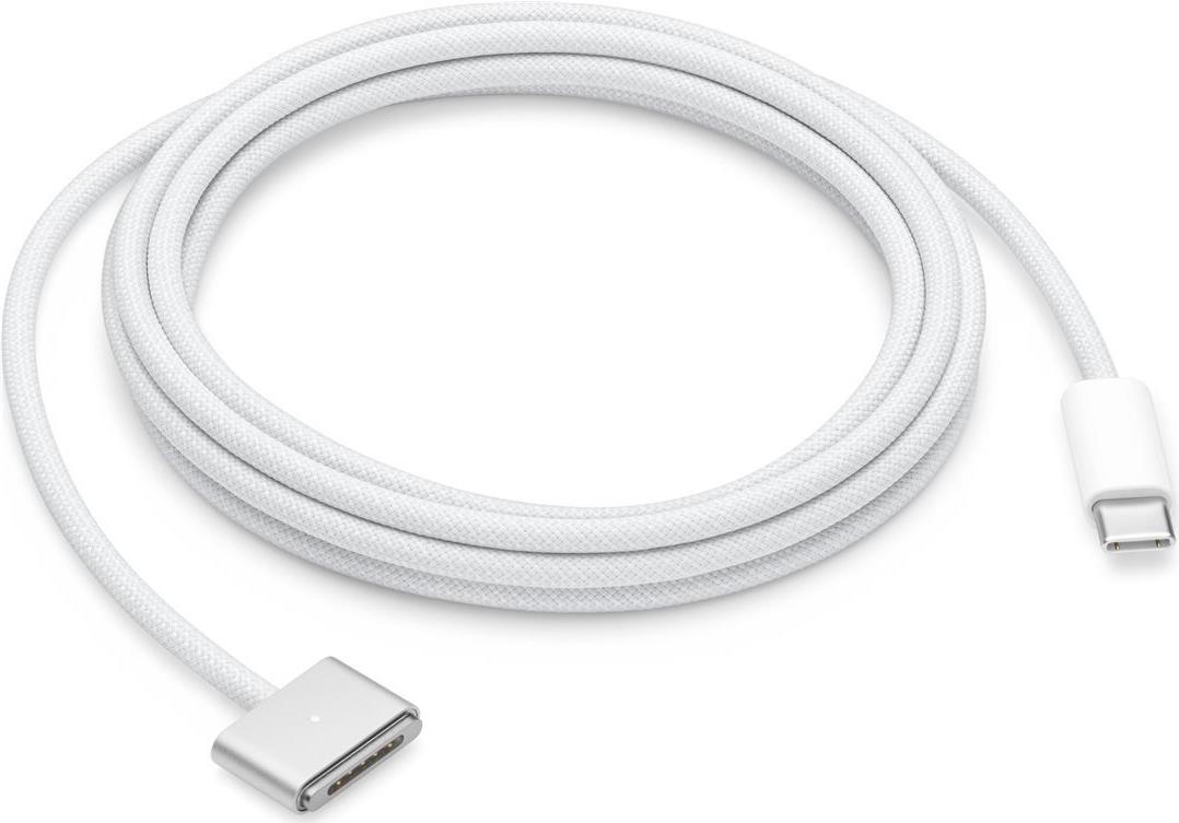 Image of APPLE USB-C TO MAGSAFE 3 CABLE (2M) SILVER (MW613ZM/A)