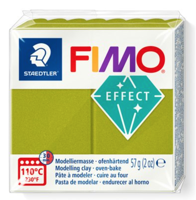 STAEDTLER Fimo effect Knetmasse 57 g Grün Metallisch