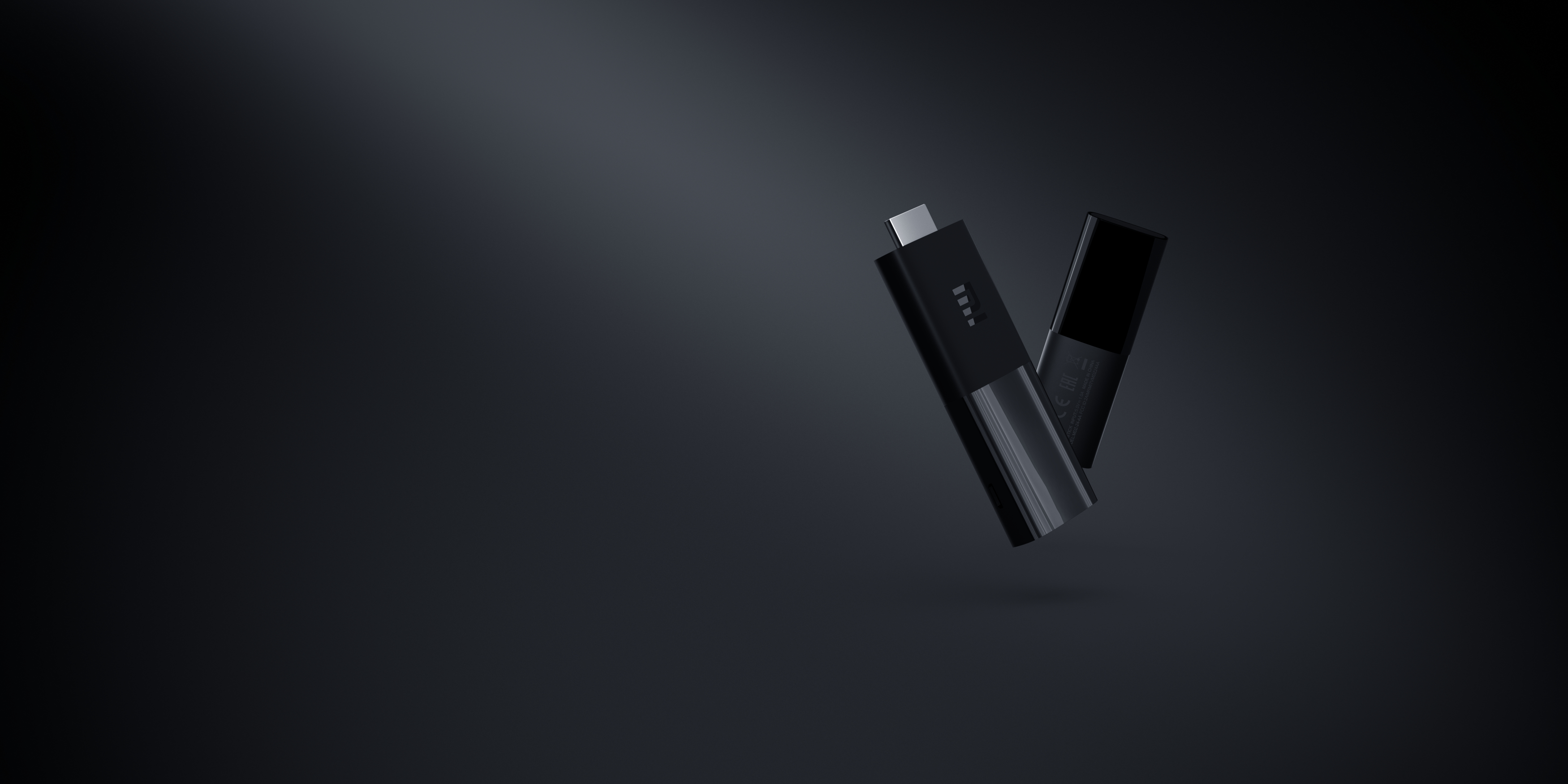 Xiaomi Mi TV Stick Streaming Media Player Full HD 1080p Android TV Schwarz