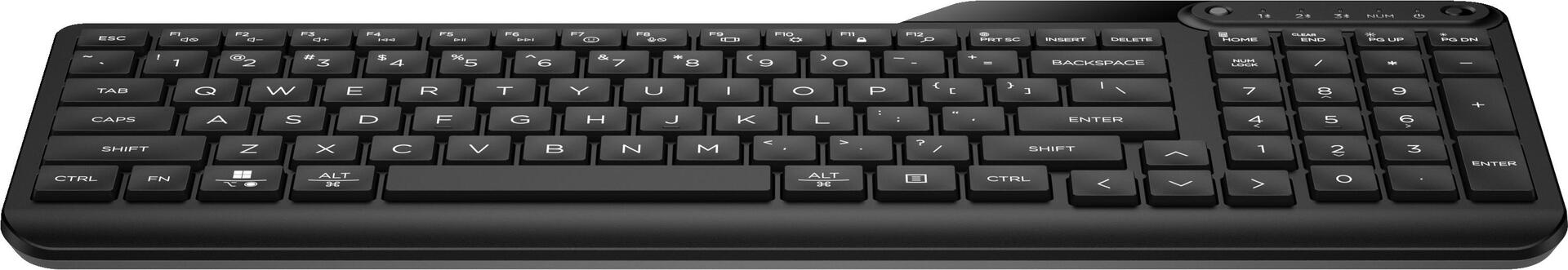 HP 460 Bluetooth-Tastatur für mehrere Geräte (7N7B8AA#ABD)