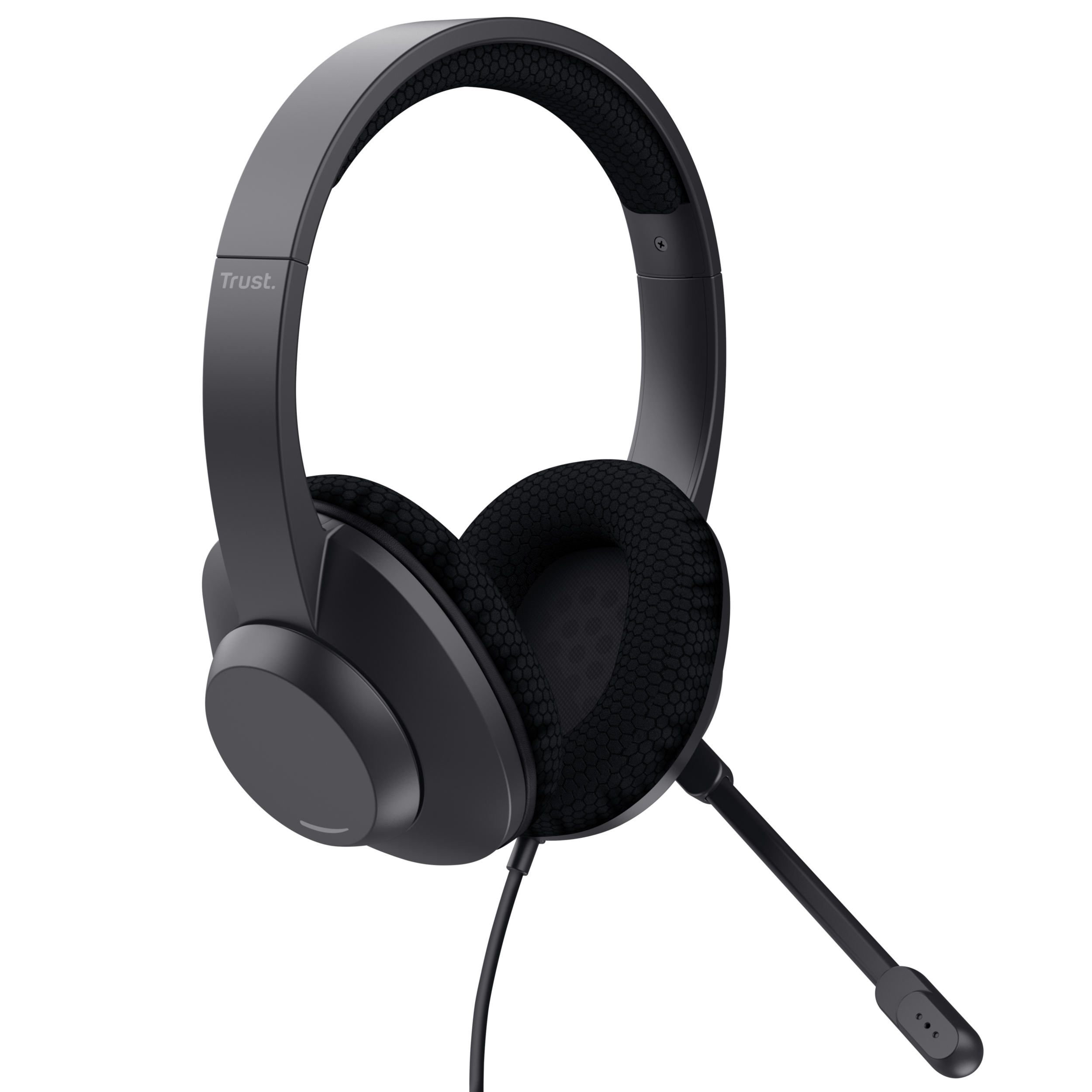 Trust Ayda Max On-Ear Headset Kabelgebunden USB-C Stereo Schwarz