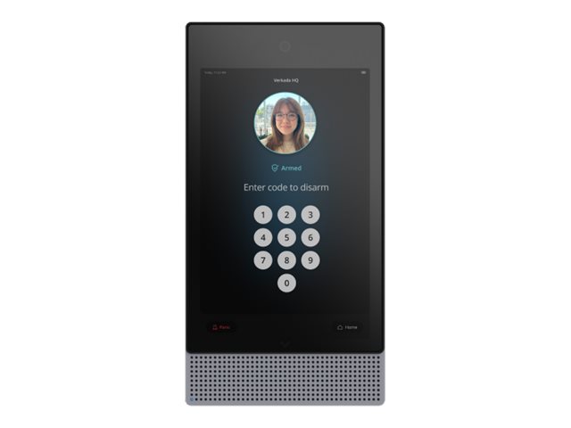 Verkada BC82 Alarmkontrollpanel mit Kamera 10,1" Touchscreen Bluetooth 5.0 Grau