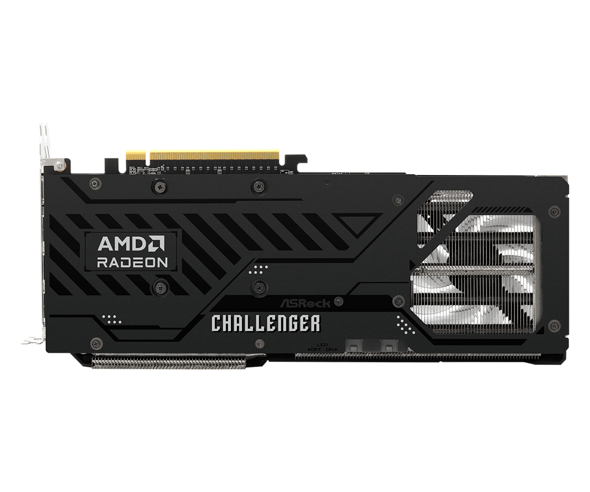 ASRock Challenger Radeon RX 9070 XT 16 GB GDDR6 Schwarz