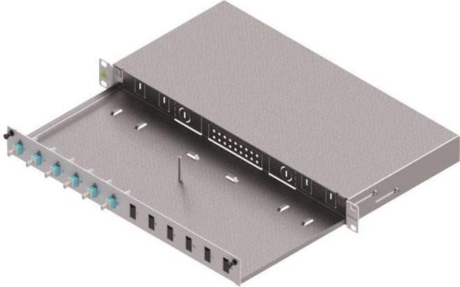 EasyLan LWL Verteilerfeld Basic LSB0A223Grade C 1HE/12P 6xLC-Duplex OM3 - Glasfaser (LWL) (LSB0A223)