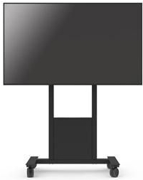 SMS Func Mobile, FMN031001, Für Bildschirme bis 120 kg, mit Stauraum für PC,, VESA: 200 x 200 bis 800 x 400, Farbe: schwarz (FMN031001)