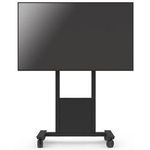 SMS Func Mobile, FMN031001, Für Bildschirme bis 120 kg, mit Stauraum für PC,, VESA: 200 x 200 bis 800 x 400, Farbe: schwarz (FMN031001)