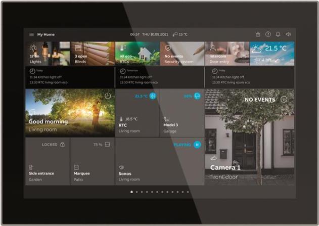 BJ ST/U10.1.11-825 SmartTouch 10 Schwarz / Stahl (2TMA310050B0001)