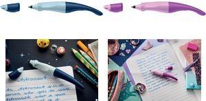 STABILO Tintenroller EASYoriginal 3D DreamWorld, blau für Rechtshänder, Griffzone: hellmagenta, Schaftfarbe: - 1 Stück (6892/43-2-41)