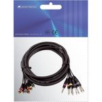 OMNITRONIC Snake-Kabel 8xCinch/8xKlinke mono 15m (30304748)