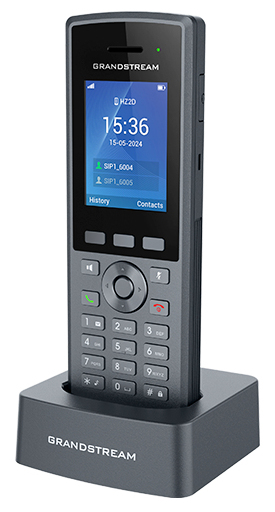 Grandstream DP735 Schnurloses VoIP-Telefon DECT SIP Grau