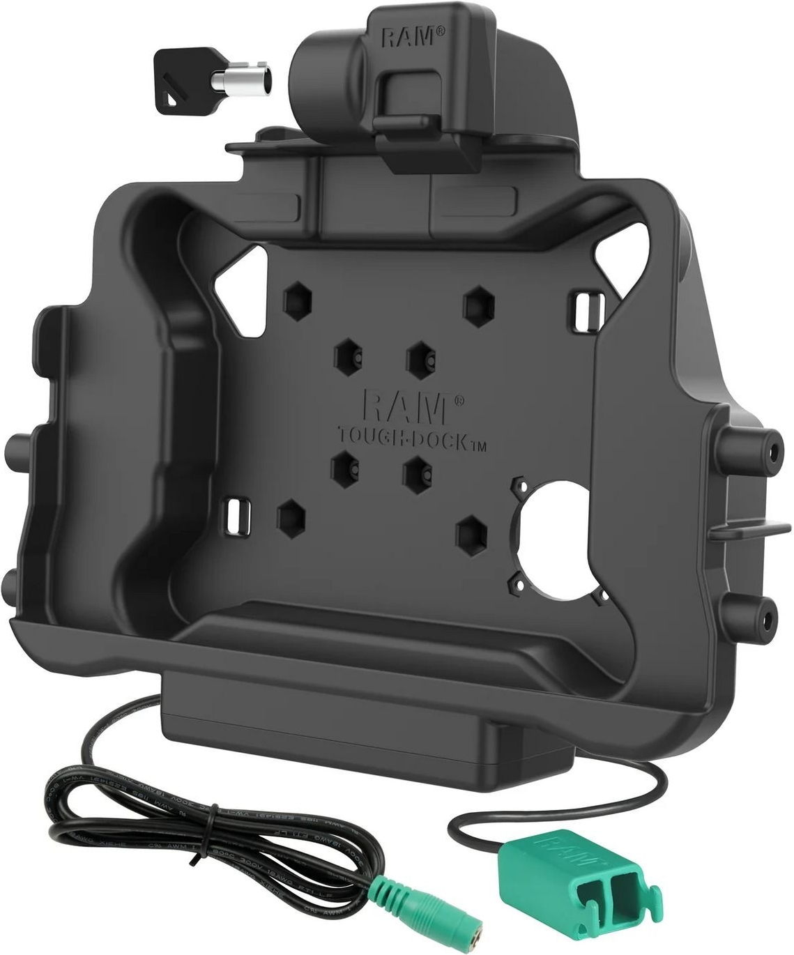 RAM Mounts RAM POWER + DUAL USB-A DATA HONEYWELL EDA10A TABLETS (RAM-HOL-HON11PD2KLU)