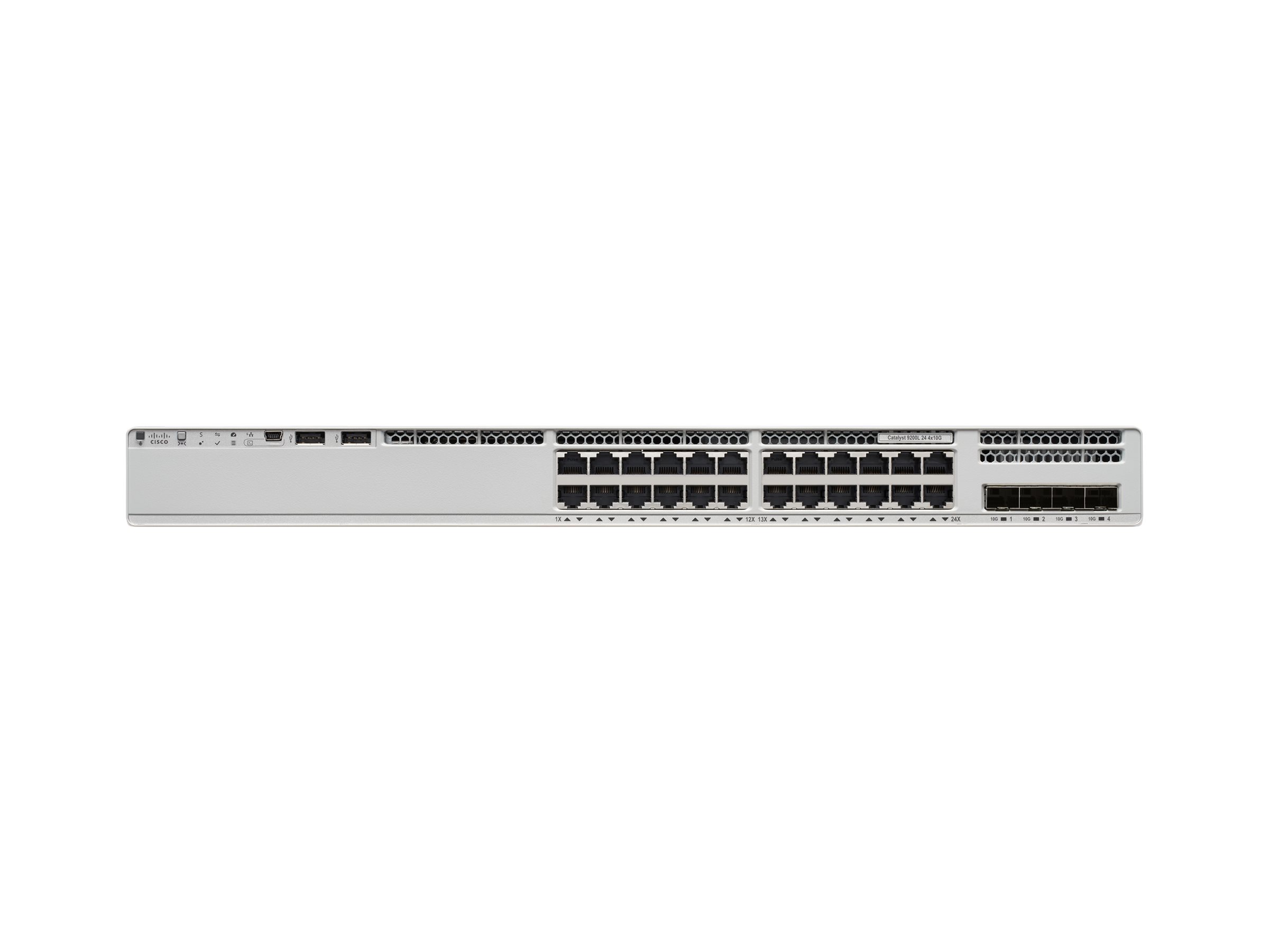 Cisco Catalyst 9200L Managed L3 Gigabit Ethernet Switch 24-Port Grau