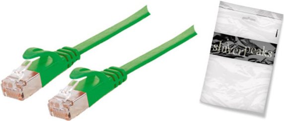 SHIVERPEAKS BASIC-S - Cat.7 Rohkabel - 1m - RJ-45 - RJ-45 - Männlich/männlich - Cat.7 Rohkabel - U/F