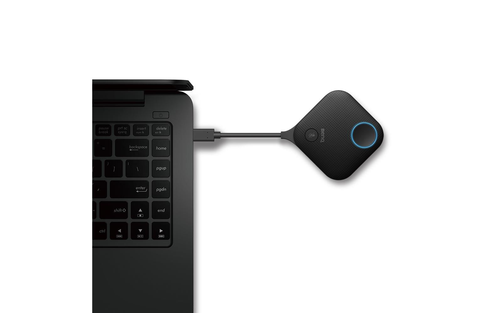 BenQ InstaShow VS20 Button Kit USB-C Wi-Fi 5 4K Schwarz