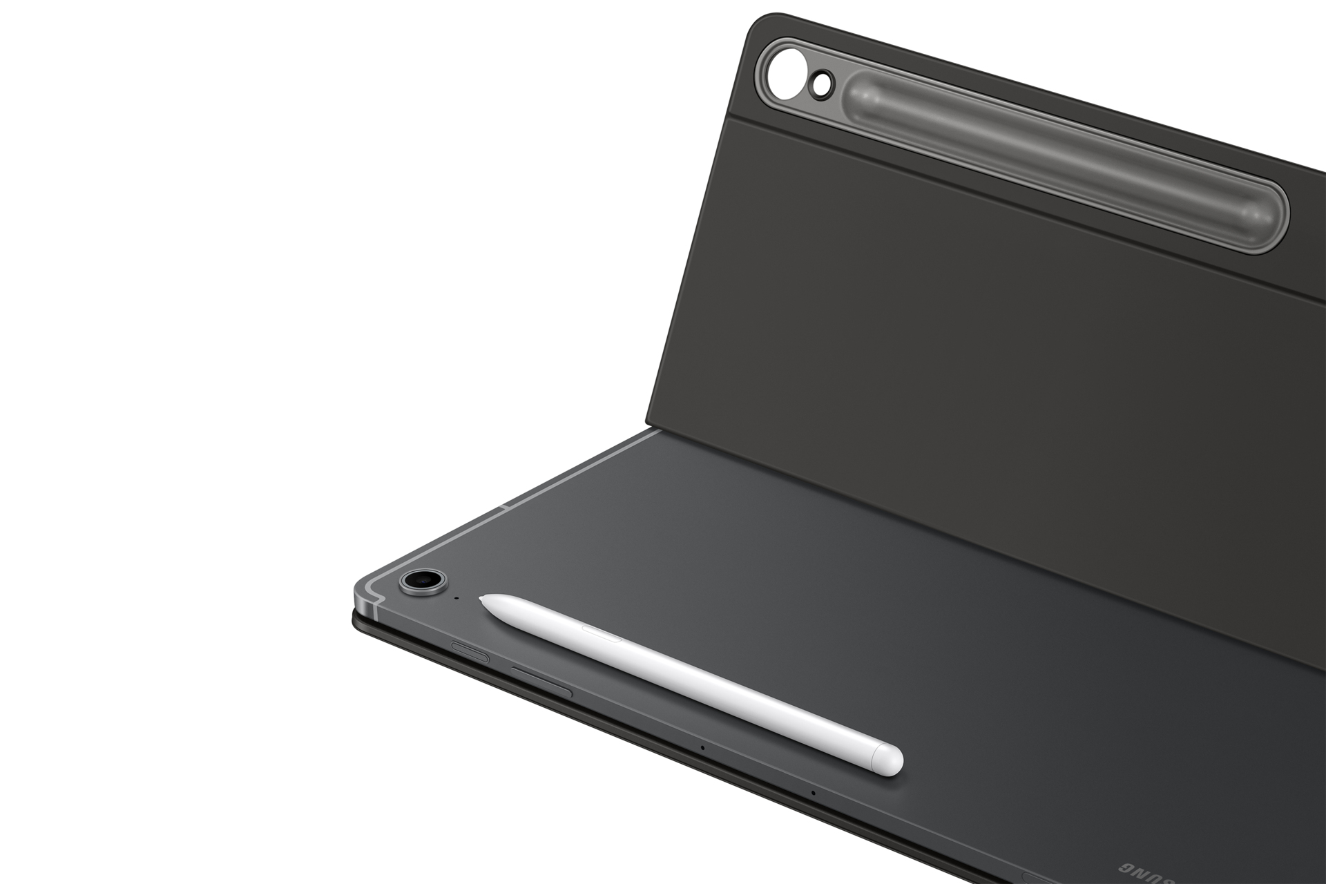 Samsung EF-DX620 Book Cover Keyboard Slim Galaxy Tab S10 FE+ QWERTZ Schwarz