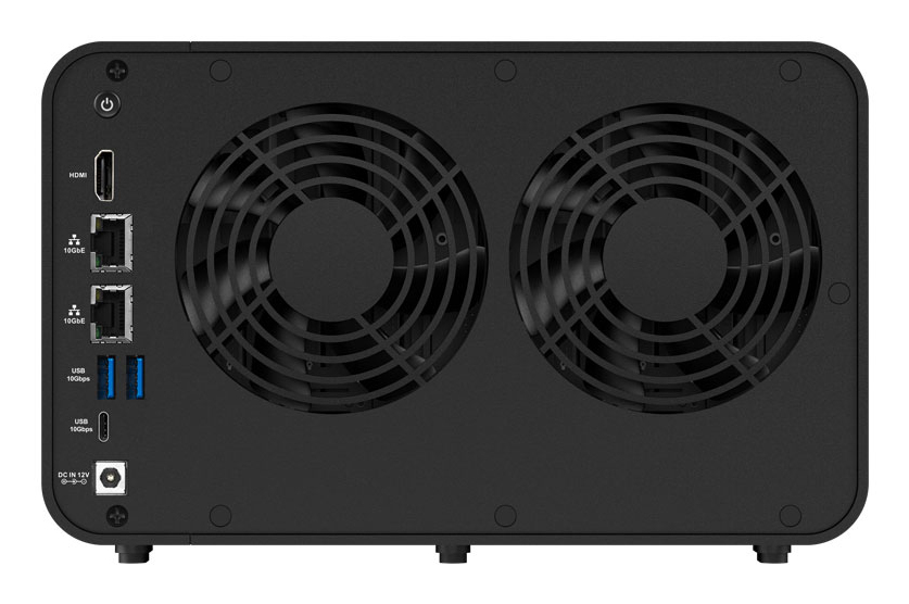 TerraMaster F6-424 MAX NAS 6 Bay 8 GB RAM Schwarz