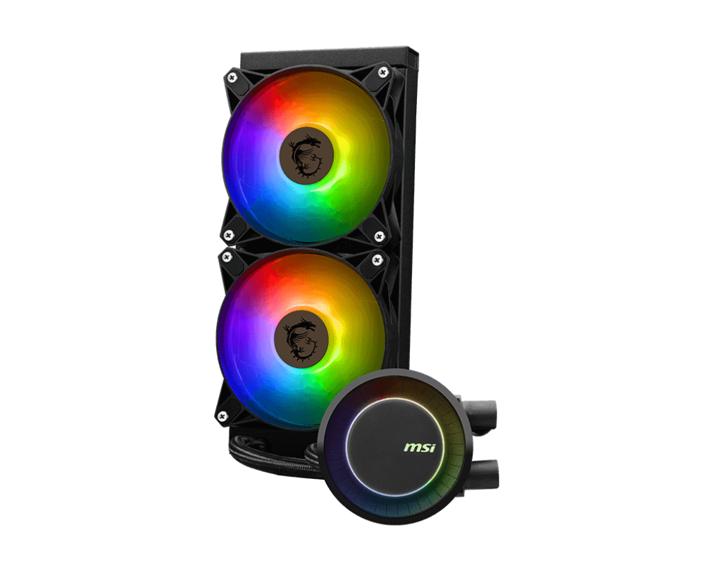 MSI MAG CORELIQUID E240 Prozessor-Flüssigkeitskühlsystem 240 mm Schwarz