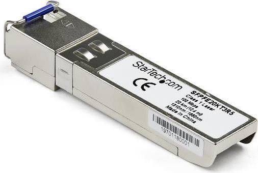 StarTech.com SFPFE20KT5R3 Transceiver Modul (Juniper SFP-FE20KT15R13 kompatibel, SFP, 100 Mbps, 20 km, Single Mode, Mini-GBIC) (SFPFE20KT5R3)