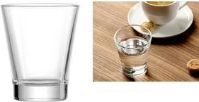 Ritzenhoff & Breker Trinkglas CAFFEINO, 90 ml aus Klarglas, Durchmesser: 60 mm, Höhe: 70 mm, - 6 Stück (824520)