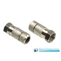 F-Stecker, Twist-On, Ø 8,0mm, Good Connections® (S-AD129)