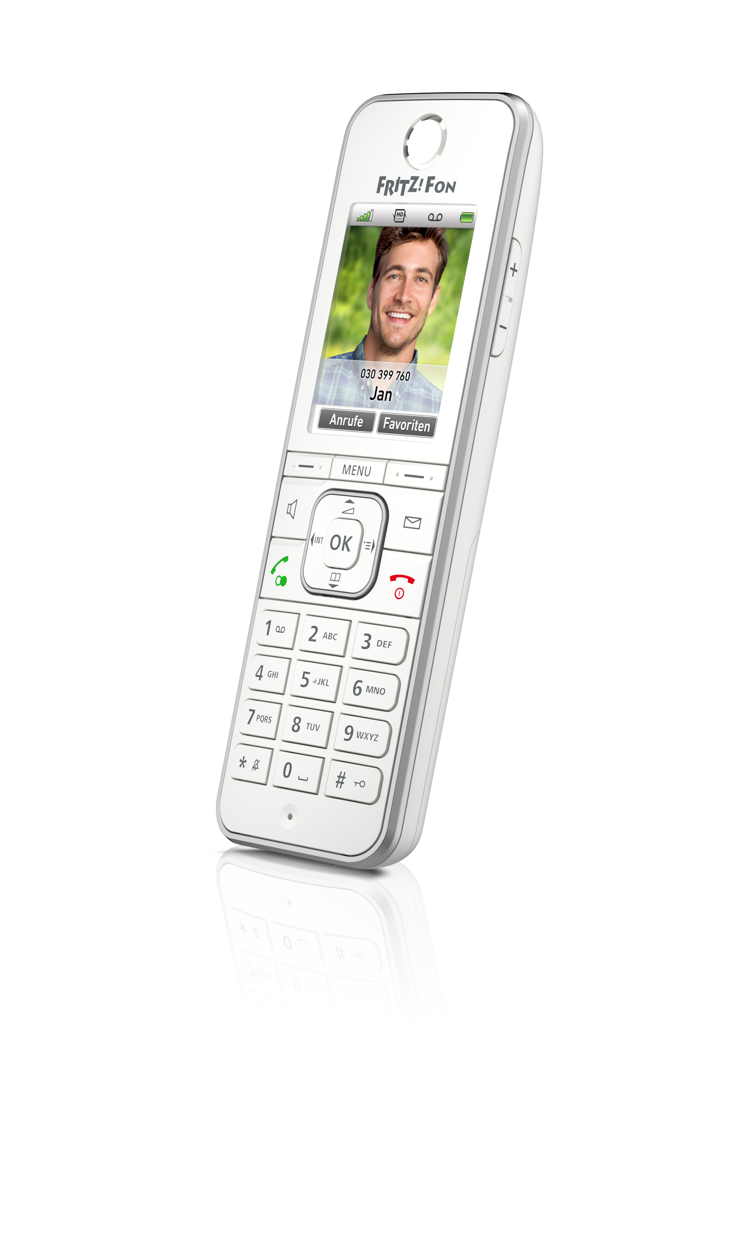 FRITZ! FRITZ!Fon C6 Schnurloses VoIP-Telefon Weiß