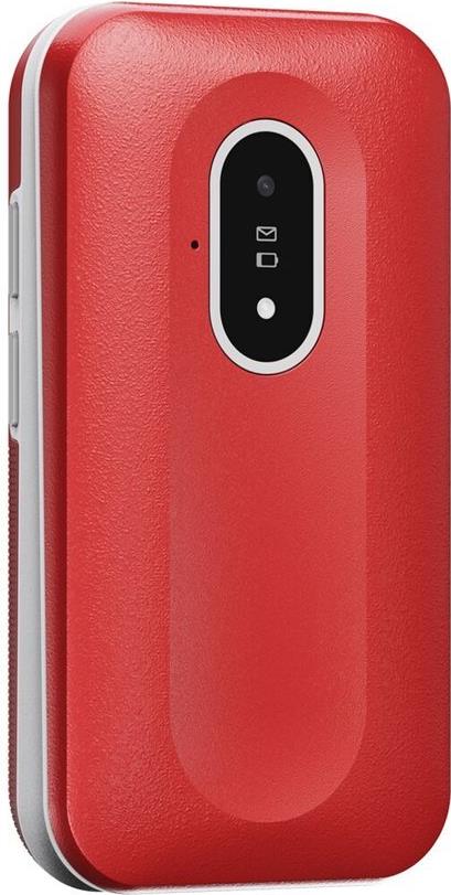 Doro Leva L20 4G Großtasten-Klapphandy 2,8" Rot/Weiß