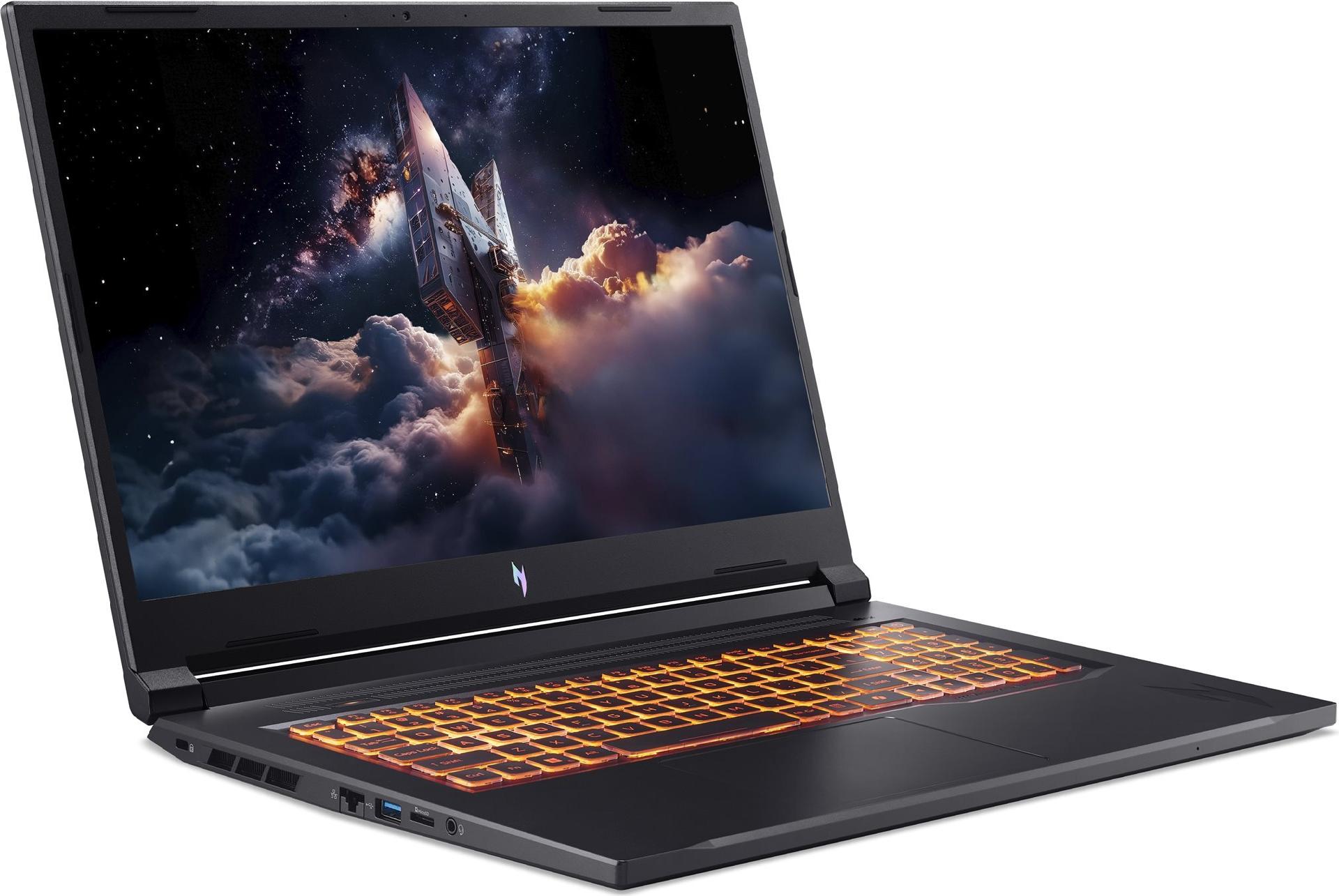 Acer Nitro V17 (ANV17-41-R0D6) Gaming 17,3" Full-HD, 144Hz, Ryzen R5-240 (16 TOPS), 16GB RAM, 512GB SSD, GeForce RTX5050, Windows 11 (NH.QYSEG.001)