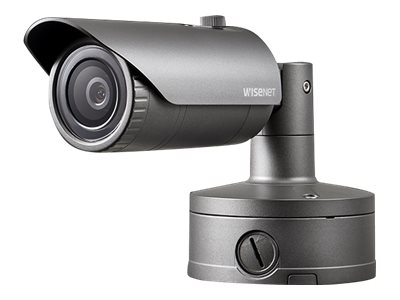 Hanwha Vision WiseNet X XNO-8020R 5MP Bullet Netzwerkkamera IR Grau