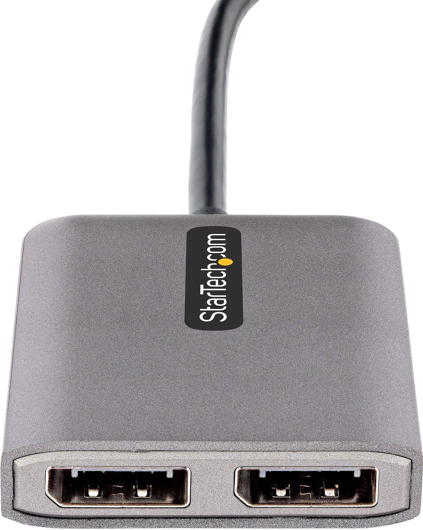 STARTECH.COM 2-Port USB-C MST Hub - USB-C auf DisplayPort Adapter/Splitter - USB-C Adapter/Hub Dual