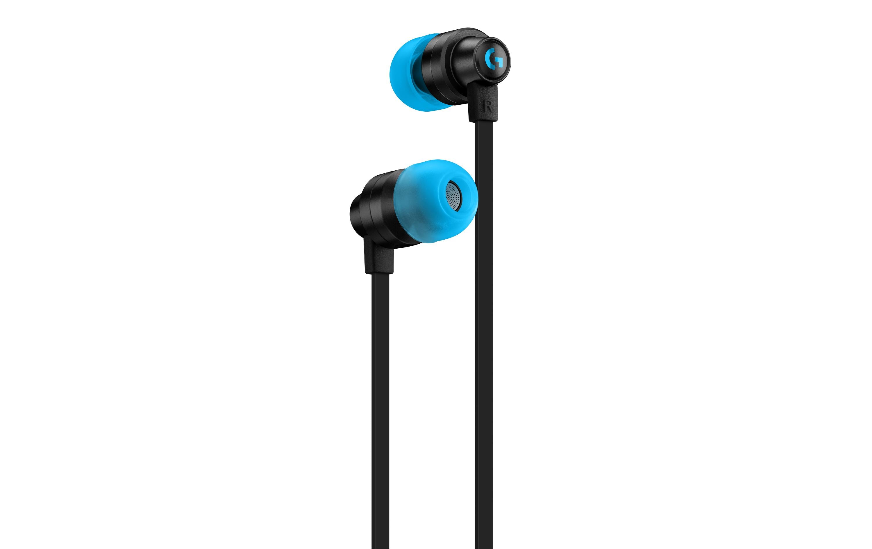 Logitech G G333 Kabelgebundene In-Ear-Gaming-Ohrhörer 3,5 mm USB-C Schwarz