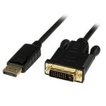StarTech.com DisplayPort to DVI Active Adapter Converter Cable (DP2DVIMM6BS)