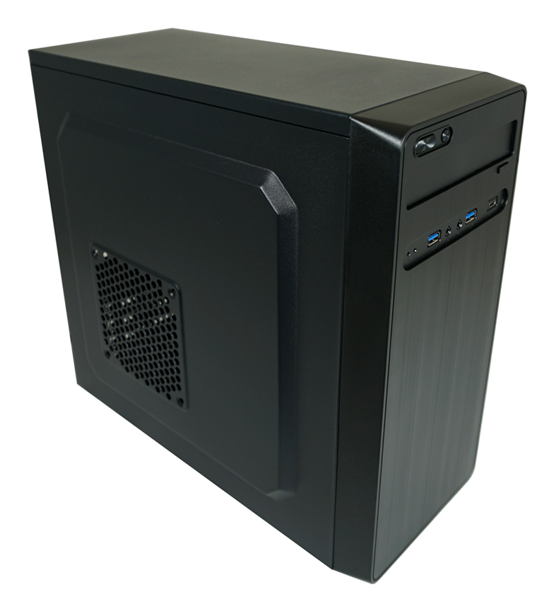 LC-Power 2017MB Micro-Tower Gehäuse Micro-ATX ohne Netzteil Schwarz