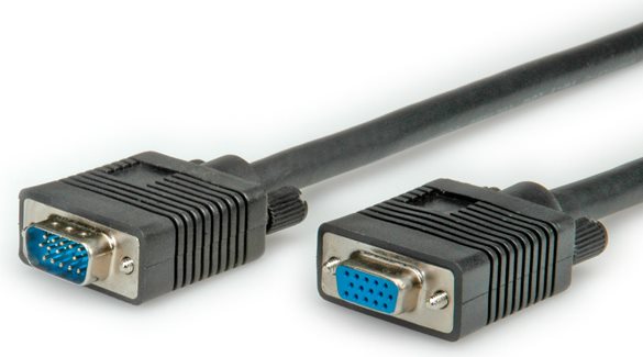 ROLINE VGA-Kabel HD15 ST - BU 6,0m (11.04.5306)