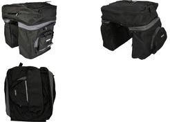 FISCHER FAHRRAD Gepäckträgertasche Schwarz (86245:FISCHER)