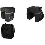 FISCHER FAHRRAD Gepäckträgertasche Schwarz (86245:FISCHER)