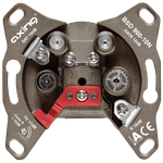 Axing BSD 960-10N R/TV+SAT Grau Steckdose (BSD 960-10N)
