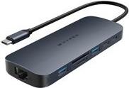 Targus Drive EcoSmart Gen.2 Dual HDMI USB-C 11-in-1 Hub w 140 w PD3.1 Pass-Thru For MST (HD4006GL)