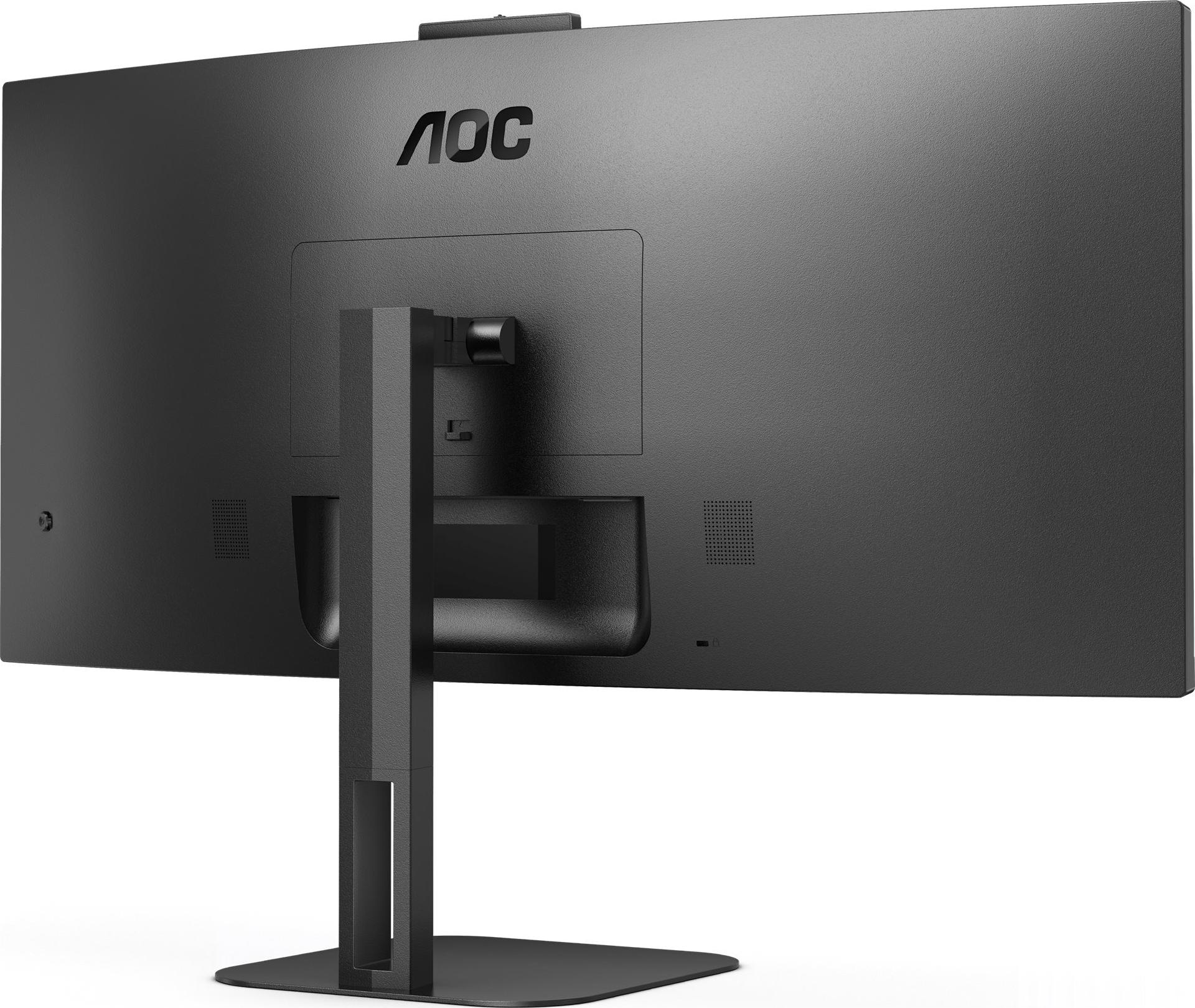 AOC Value-line CU34V5CW/BK 34" Curved Monitor 3440 x 1440 100 Hz USB-C Schwarz