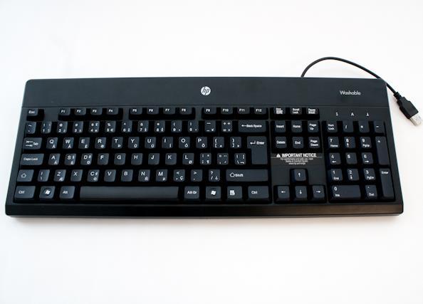 HP Tastatur USB Norwegisch (724720-091)