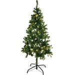 EUROPALMS Tannenbaum, beleuchtet, 210cm (83500299) (geöffnet)